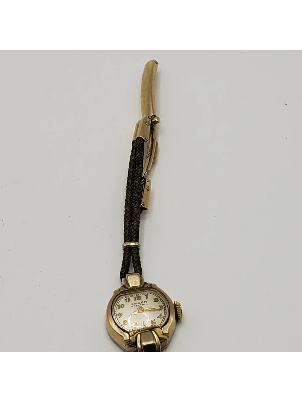 Vintage Gruen Veri-Thin 15 Jewel Movement For Parts Or Repair